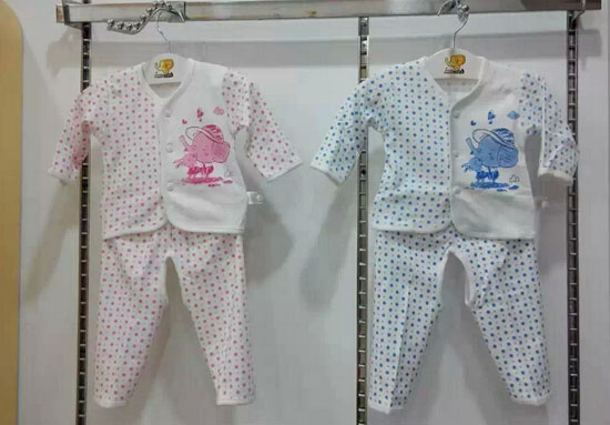 圣嬰島兒童內(nèi)衣套裝開(kāi)檔