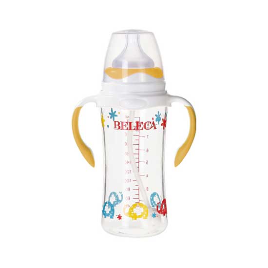 貝樂(lè)嘉硅膠奶瓶(黃色)手柄