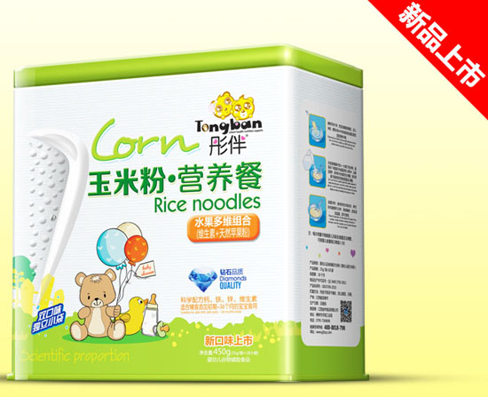 彤伴水果多維組合玉米粉營(yíng)養(yǎng)餐鐵聽