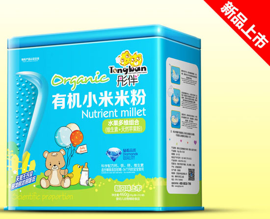 彤伴水果多維組合有機小米米粉鐵聽