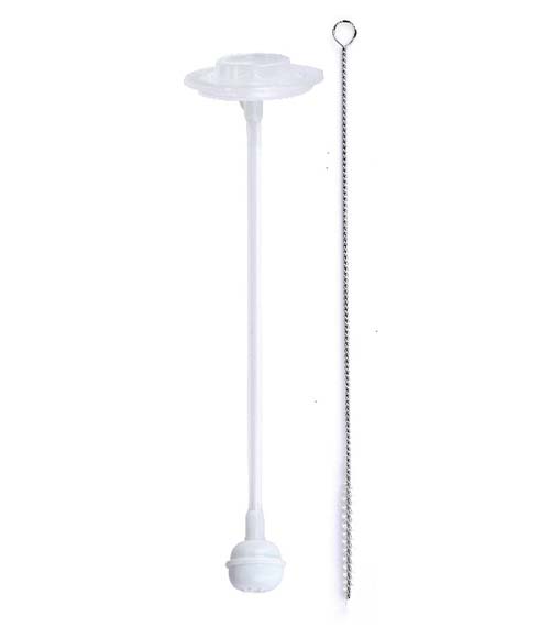 媽咪王子9安寬口自動吸管+吸管刷