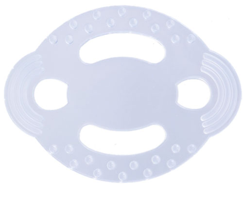 貝佳親全硅膠牙膠樹葉