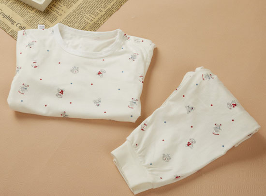 金色小魚(yú)精棉單面歡樂(lè)熊束口肩開(kāi)套