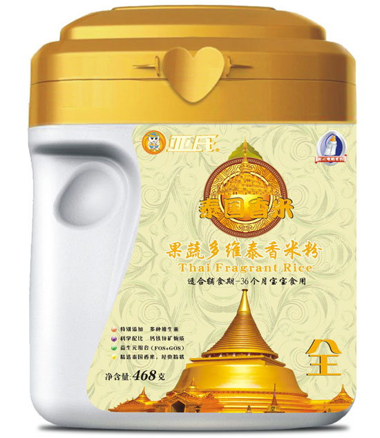 亞氏果蔬多維泰國香米米粉罐裝
