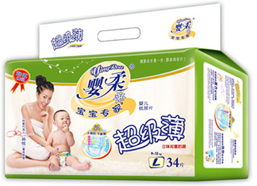 寶寶專家超級薄嬰兒紙尿片L碼34片