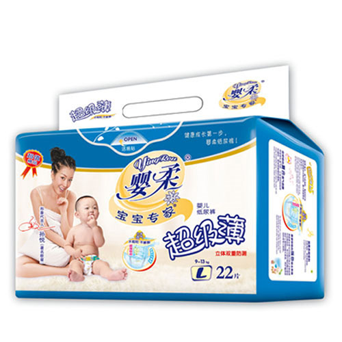 寶寶專家超級(jí)薄嬰兒紙尿褲L碼22片