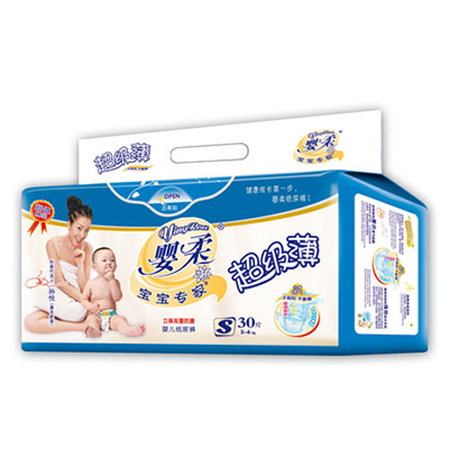 寶寶專家超級(jí)薄嬰兒紙尿褲S碼30片