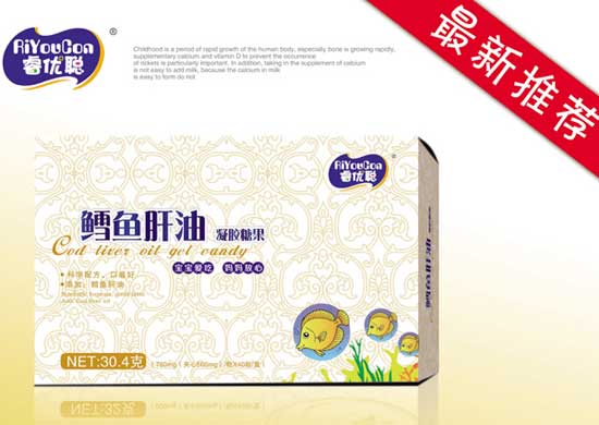 睿優(yōu)聰鱈魚(yú)肝油凝膠糖果