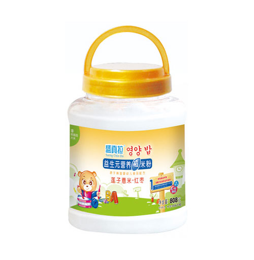 盛真拉益生元蓮子薏米紅棗營養(yǎng)稻米粉(罐)