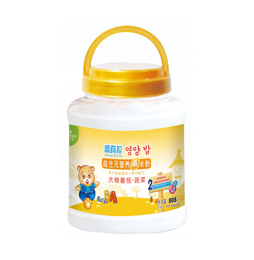 盛真拉益生元大骨番茄蔬菜營養(yǎng)稻米粉(罐)