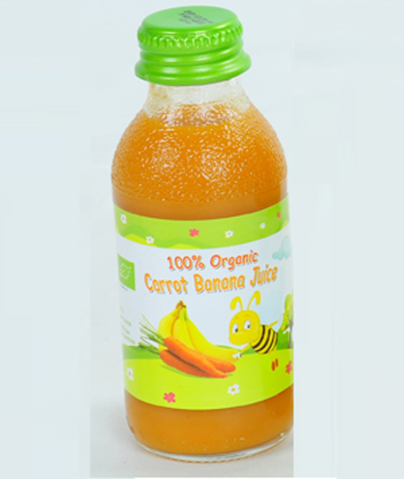 PureYum有機胡蘿卜香蕉汁