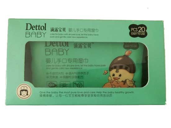 滴露寶貝嬰兒手口專用濕巾
