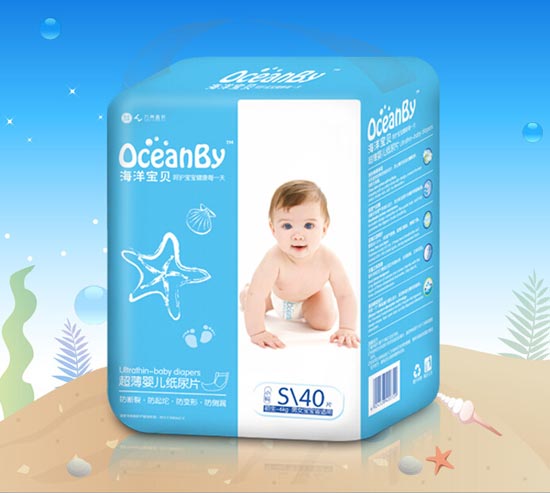 海洋寶貝紙尿片瞬吸干爽S碼