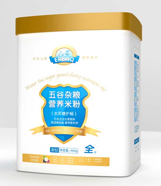 兒葆水蘇糖護(hù)暢全段五谷雜糧營養(yǎng)米粉聽裝