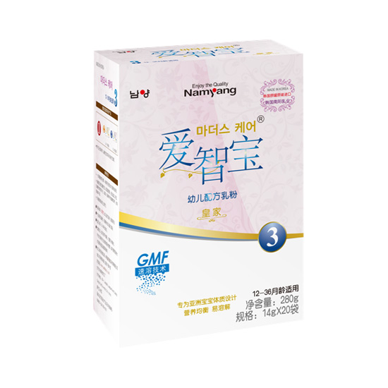 愛(ài)智寶皇家幼兒配方乳粉3段280g