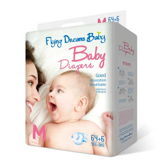 菲夢寶紙尿褲人物方案M碼