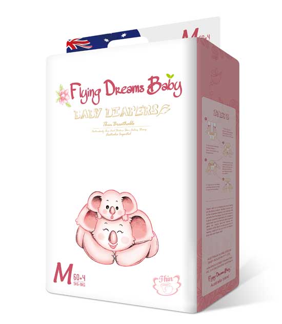 菲夢寶紙尿褲卡通方案M碼