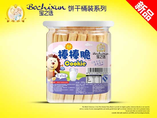 寶之選牛奶味棒棒脆