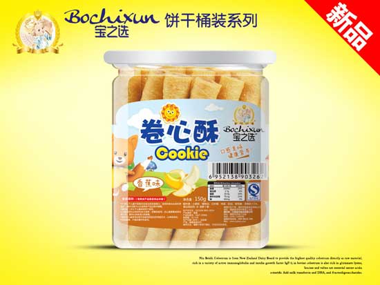 寶之選香蕉卷心酥