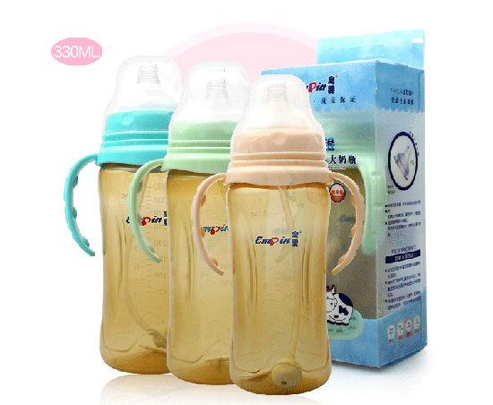 皇嬰寬口納米銀奶瓶330ML