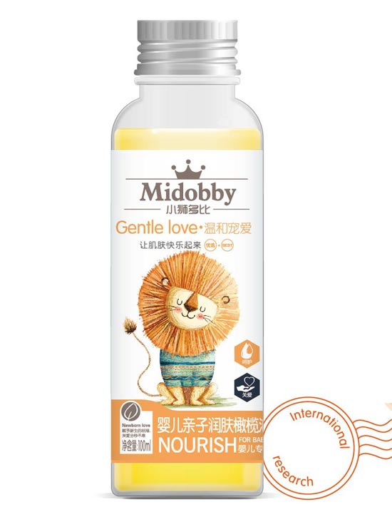 小獅多比嬰兒親子潤膚橄欖油(按摩油)100ML