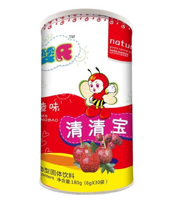 嬰氏山楂味清清寶桶裝