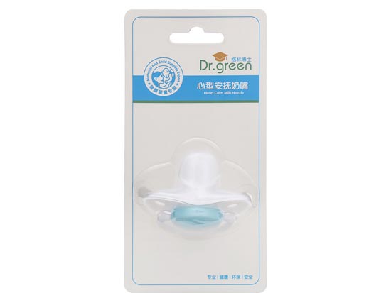 格林博士心型安撫奶嘴藍(lán)色