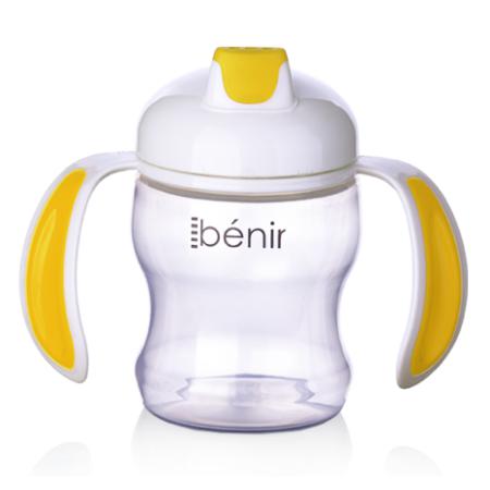 清素200ml吸嘴學(xué)飲杯-黃色(第一階段)