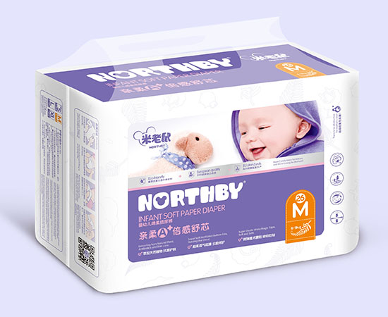 米老鼠親柔倍感舒芯紙尿褲小M