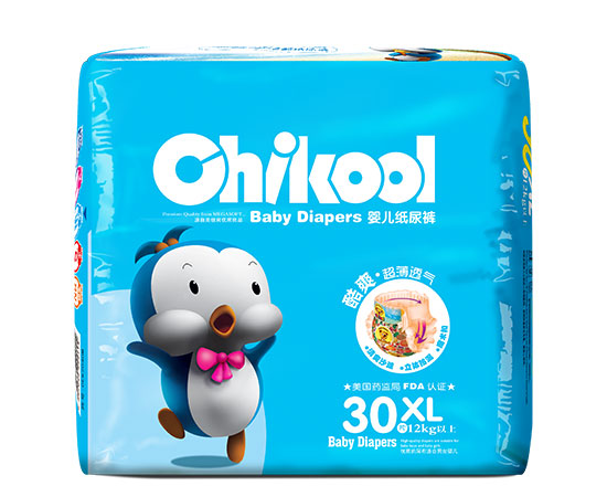奇酷藍品鵝紙尿褲XL30片