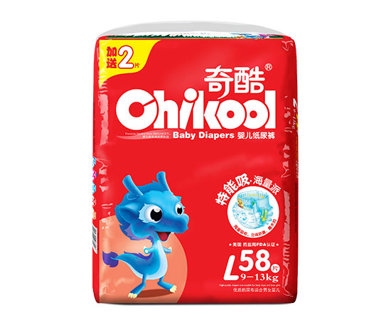 奇酷龍紙尿褲L58片