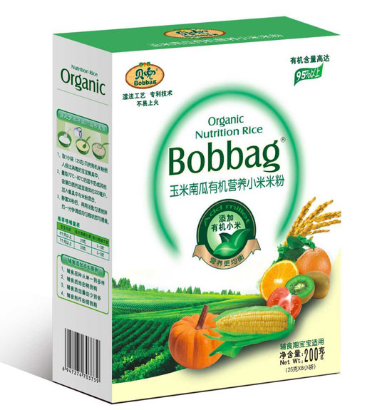 貝兜玉米南瓜有機(jī)營(yíng)養(yǎng)小米米粉
