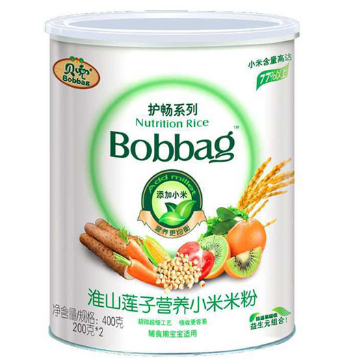 貝兜淮山蓮子營養(yǎng)小米米粉