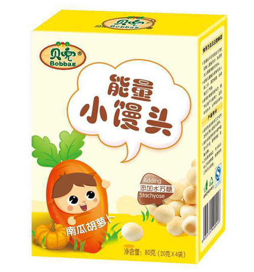 貝兜南瓜胡蘿卜能量小饅頭