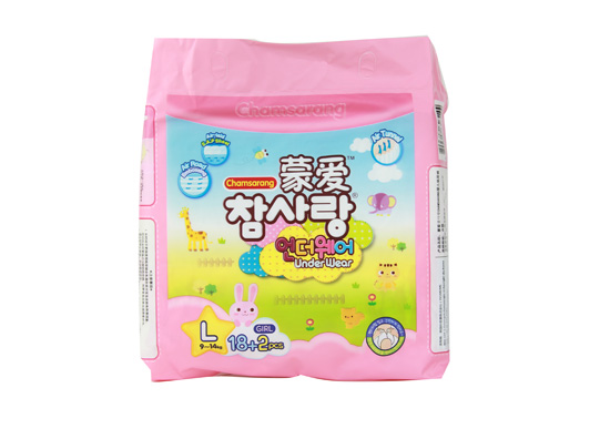 蒙愛(ài)拉拉褲L18+2女寶寶