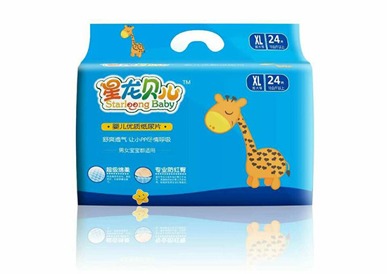 星龍貝兒嬰兒紙尿片XL24片