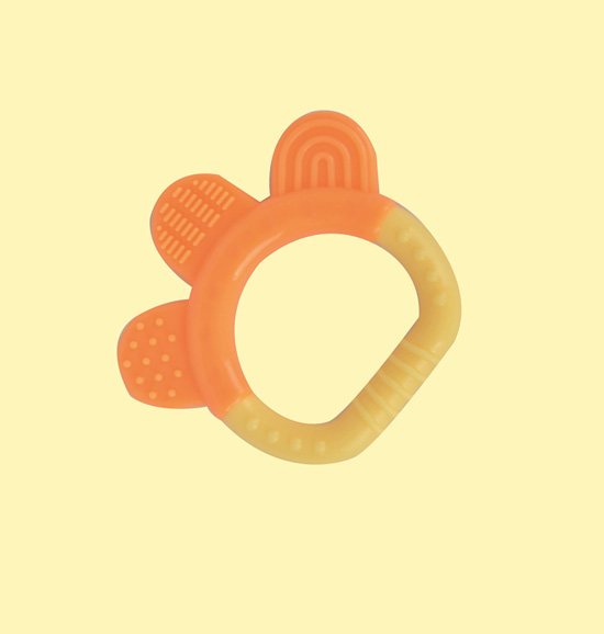 旺寶寶手掌型雙色牙膠