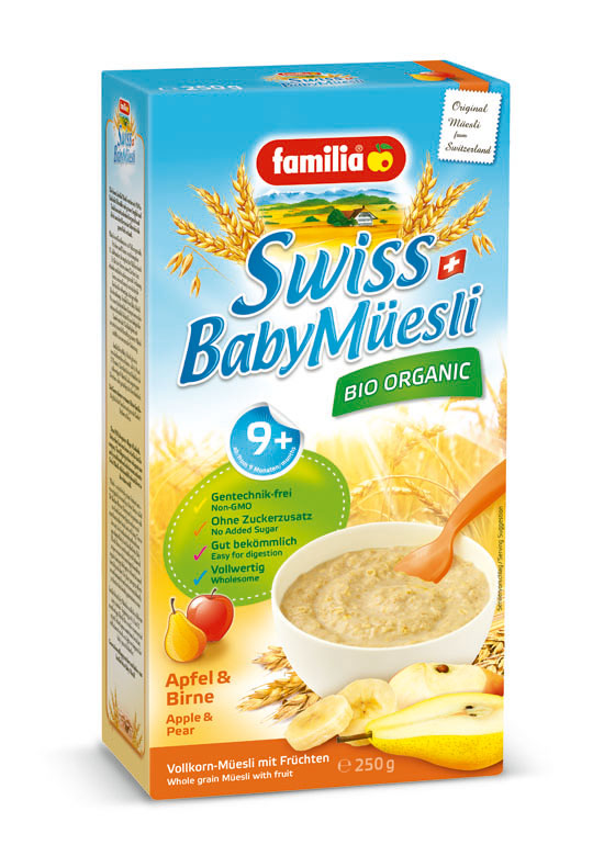 瑞氏麥寶寶有機(jī)多維谷物粉9+(香蕉、蘋(píng)果、梨)