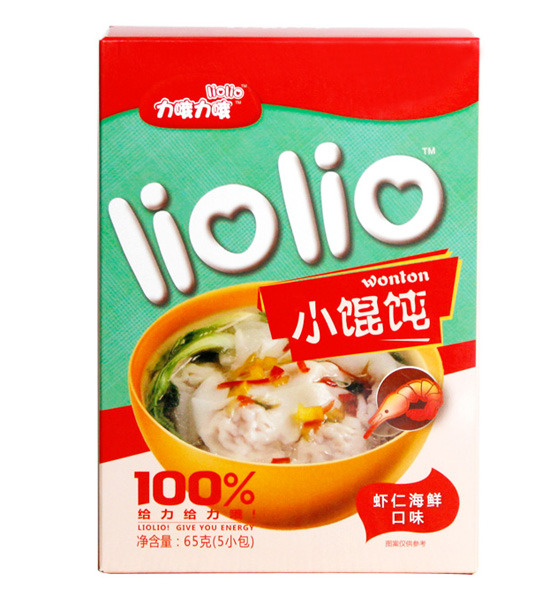 力哦力哦小餛飩蝦仁海鮮口味