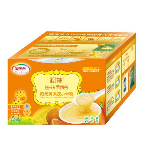 初輔陽光黃果蔬小米粉