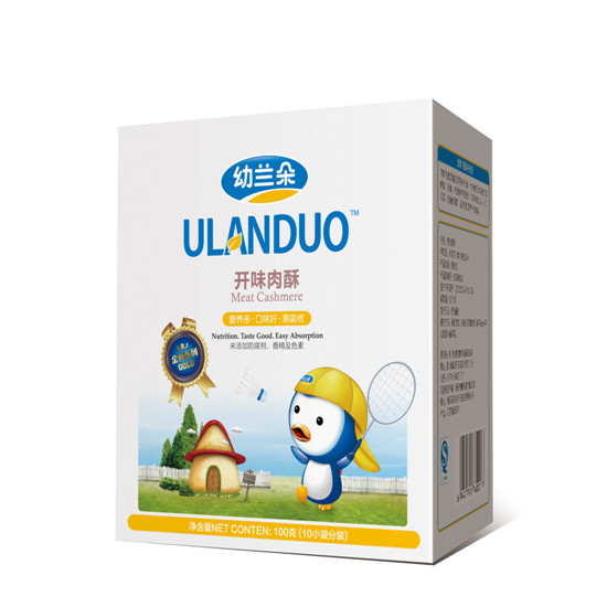 幼蘭朵開味肉酥