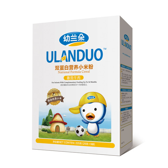 幼蘭朵雙蛋白小米粉(番茄牛肉)