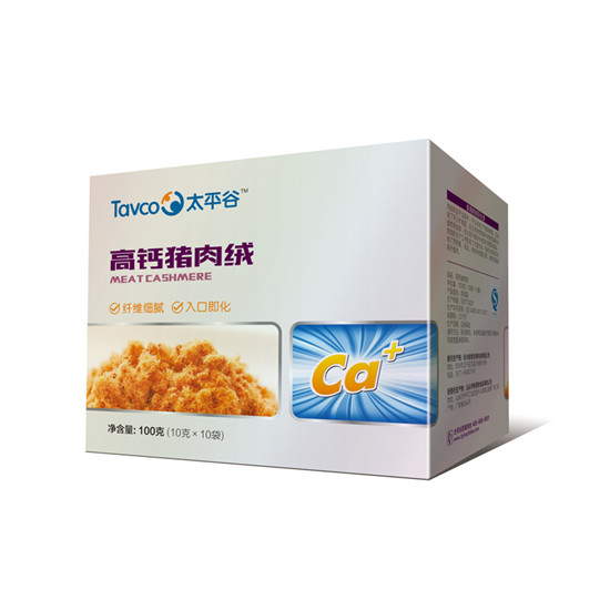 太平谷高鈣豬肉絨紙盒