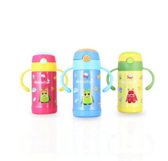 Dexbaby 兩用不銹鋼吸管杯