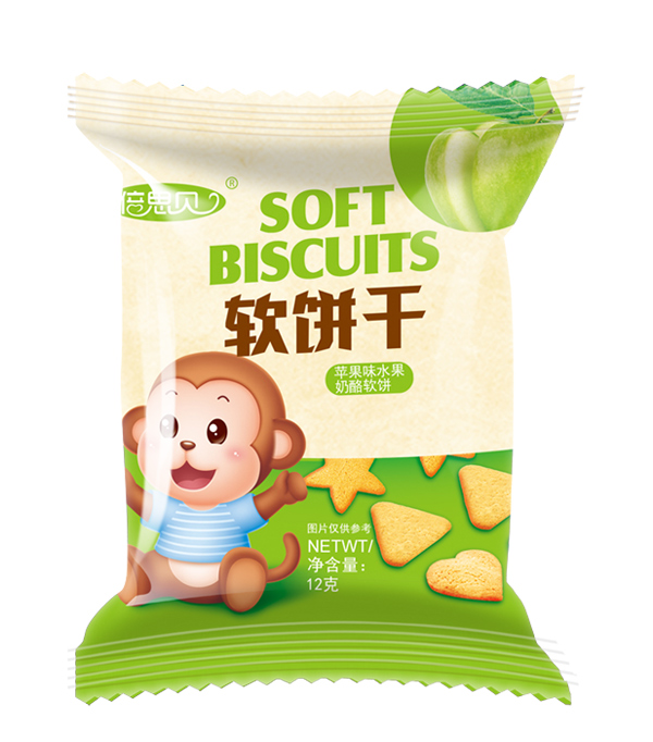 倍思貝蘋(píng)果味水果奶酪軟餅干12克