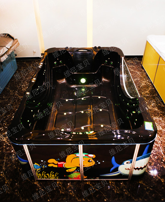 維尼寶貝巧克力色小浴缸