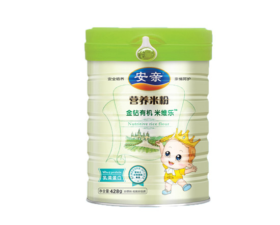 安親428克有機(jī)米維樂米粉乳清蛋白配方