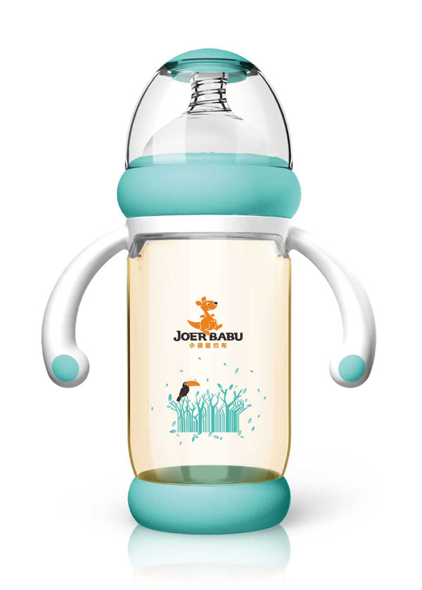 С����Ͳ�PPSU���C�Ԅӌ�����ƿ240ml�{(l��n)ɫ