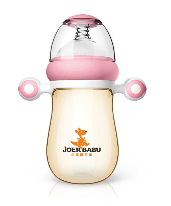 С����Ͳ��ԄӰ�Ħ�ֱ�PPSU������ƿ260ml��ɫ