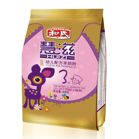 慧滋金裝幼兒配方羊奶粉3段袋裝